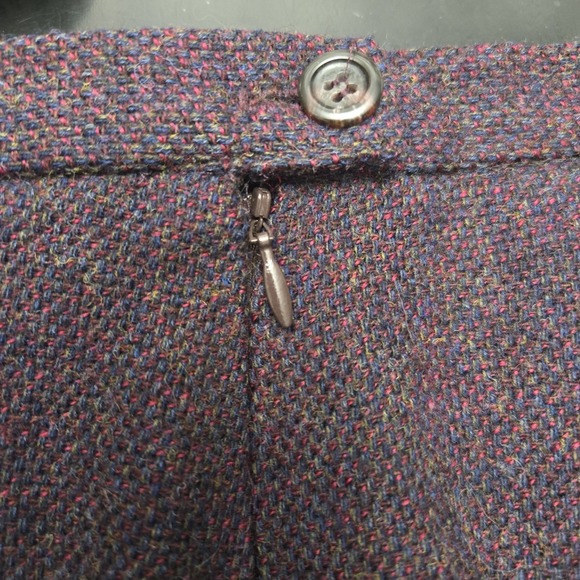 Vintage Jones New York Country Wool Tweed Lined‎ 8 Hipster Quiet Luxury Heritage - Picture 10 of 10